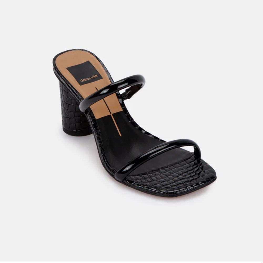 dolce vita Noles black sandal heels